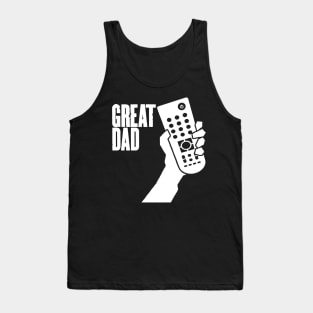 Best Dad Rock Band Logo Parody For Father's Day Tank Top